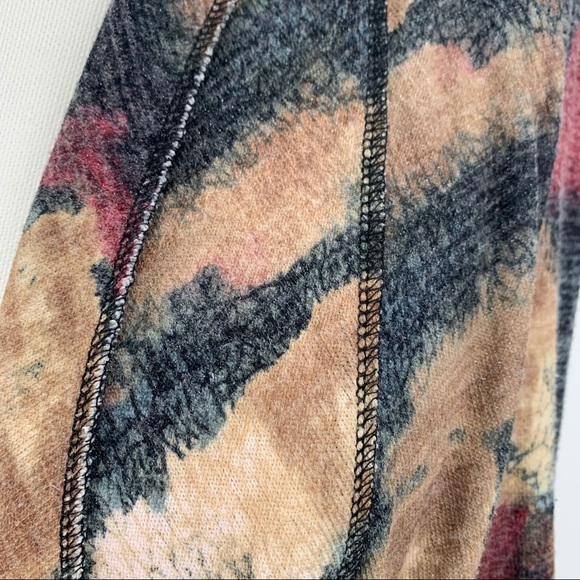 Alberto Makali Blue Tie Front Waterfall Cardigan - Picture 7 of 8